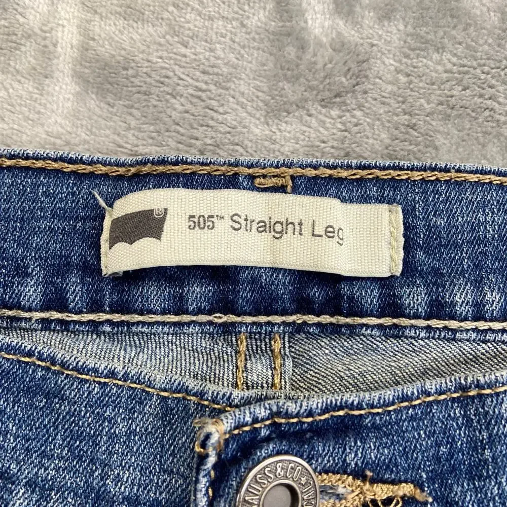 Levi's Men's 505 Straight Leg Jeans‎ Size 32x30 Blue